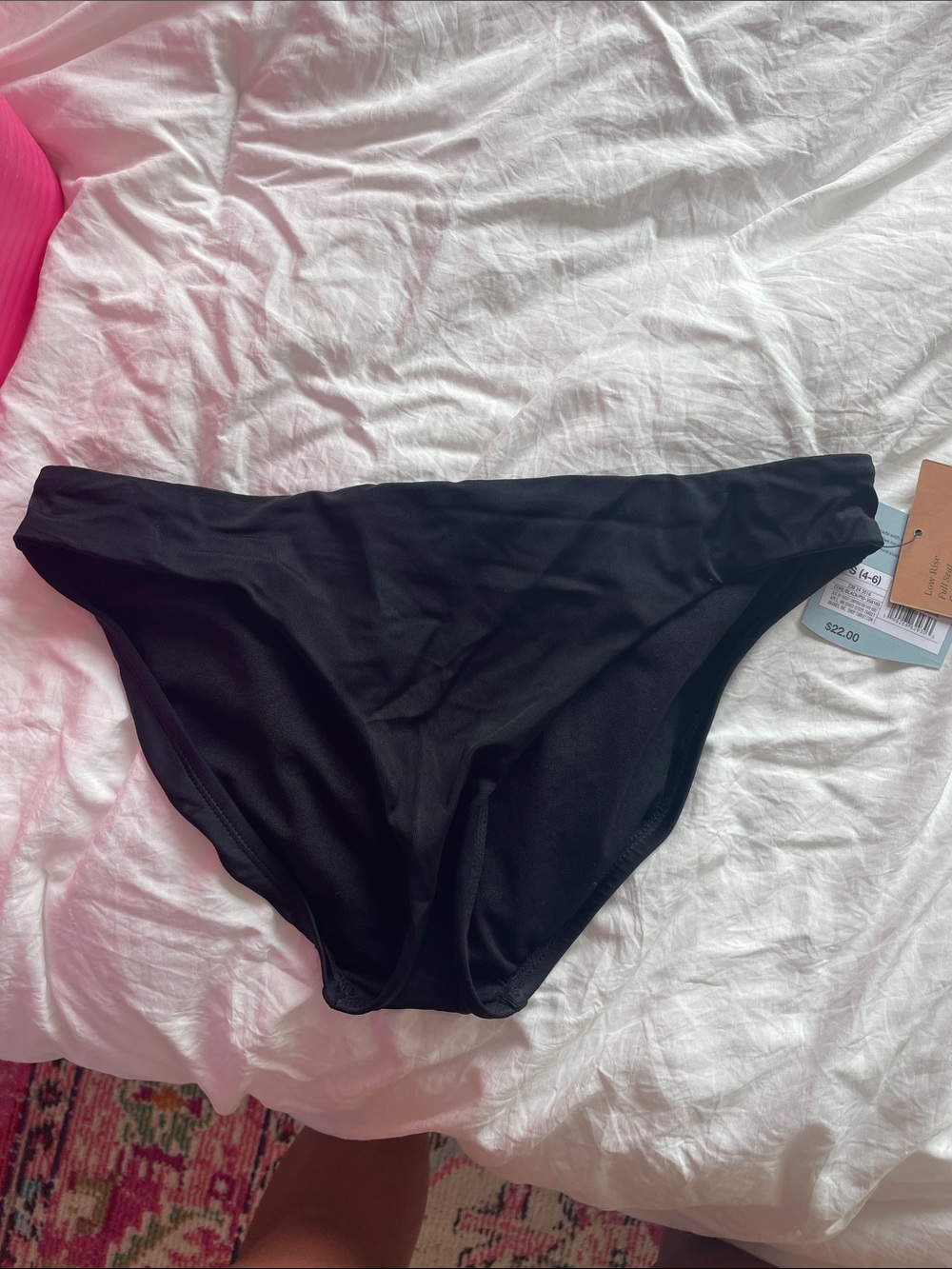 Shade & Shore Black Bikini Bottoms